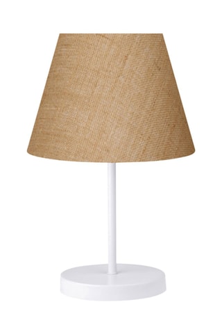 Lampe à poser Ayd - Beige et blanc - 60 W