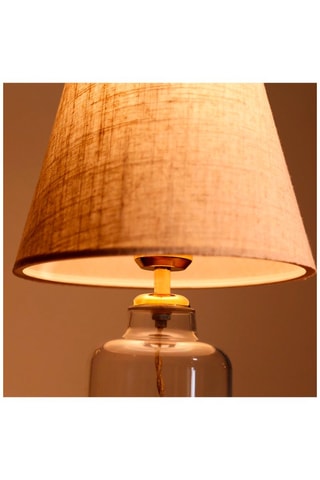 Lampe à poser Saglam - Crème