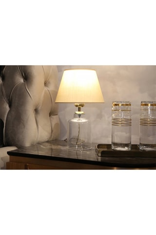 Lampe à poser - Marron Clair - 40 W