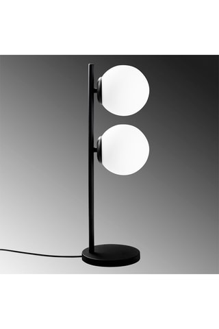 Lampe de table - Noir - 2 x 40 W
