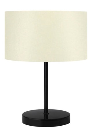 Lampe à poser Ayd - Crème et noir - 60 W