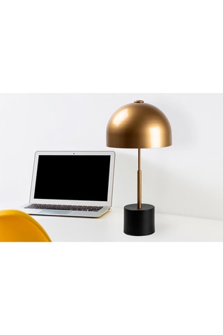 Lampe à poser Mixed - Doré et noir - 40 W