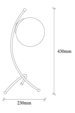 Lampe à poser - Cuivre - 40 W