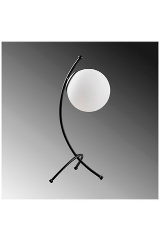 Lampe à poser Yay - Noir et blanc - 60 W