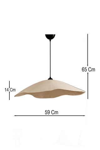 Suspension - Ecru - 40 W