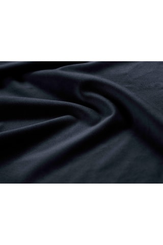 Canapé d'angle gauche Luc - Bleu foncé - 4 places - Toucher velours