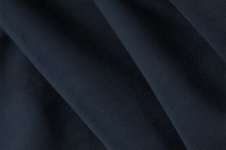 Canapé d’angle symétrique Margot - Bleu roi - 5 places - En tissu velours