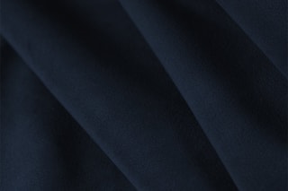 Canapé d'angle gauche modulaire Lionel - Bleu roi - 5 places - Toucher velours