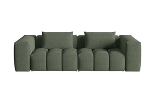 Canapé modulaire Lorella - Vert olive