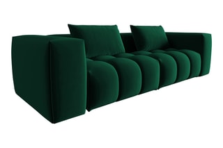 Canapé modulaire Lorella - Vert bouteille