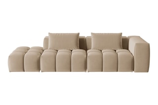 Canapé gauche modulaire Lorella - Sable