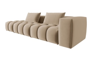 Canapé gauche modulaire Lorella - Sable