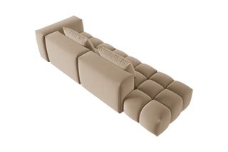 Canapé gauche modulaire Lorella - Sable