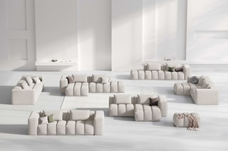 Canapé d'angle droit modulaire Lorella - Beige