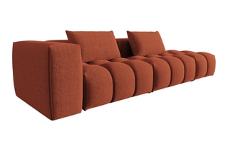Canapé droit modulaire Lorella - Corail