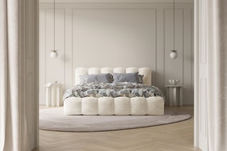 Lit-coffre avec sommier Cameron - Couchage 140 x 200 cm