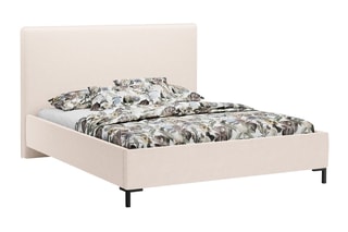 Lit-coffre avec sommier Polly - Beige