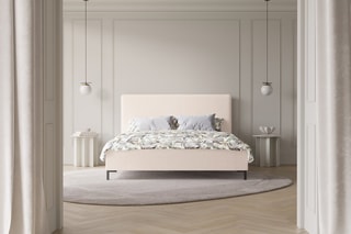 Lit-coffre avec sommier Polly - Beige