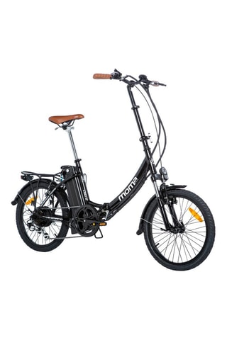 Vélo électrique pliable de ville 20" - Noir - 155 à 190 cm - Jusqu'à 60 km