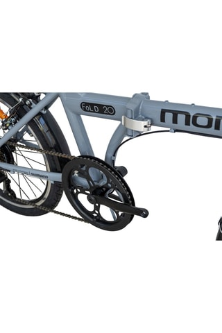 Vélo de ville pliable 20" - Gris - 155 à 180 cm - 7 vitesses