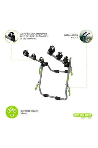 Porte-vélos - 3 vélos