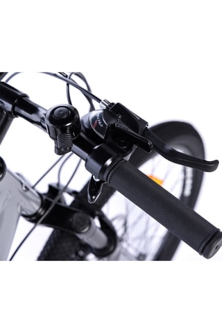 VTT Junior Rock FS 24" - Gris et noir - 135 à 150 cm - 21 vitesses