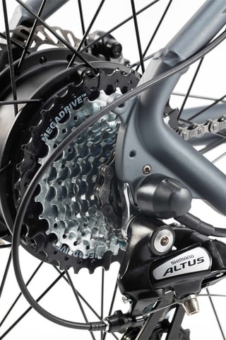 VTT électrique EMTB - Gris et noir