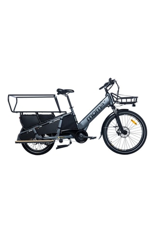 Vélo cargo électrique de ville E-Long 20"/26" - Noir