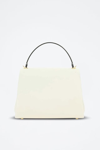 Sac à main en cuir Mini One Stud - Blanc - Valentino