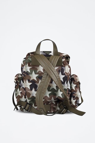 Sac à dos en cuir - Kaki