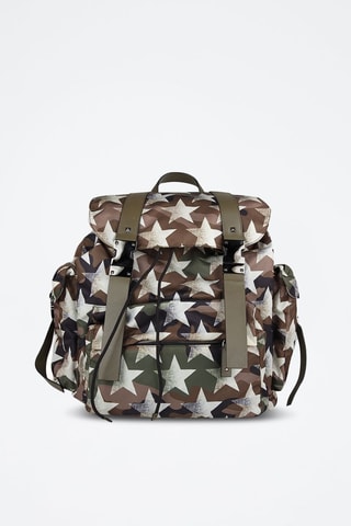 Sac à dos en cuir - Kaki