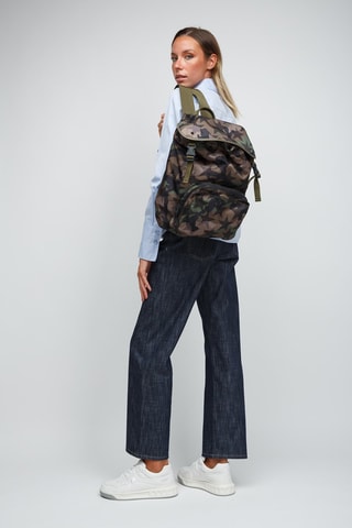 Sac à dos en cuir - Vert