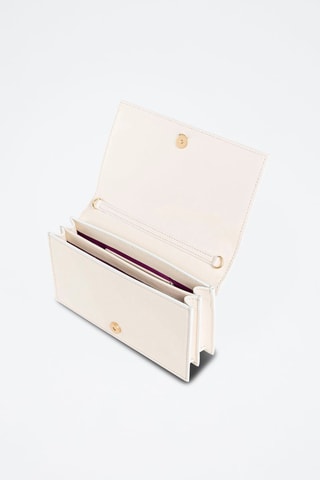 Sac bandoulière en cuir - Blanc - Cavalli Class