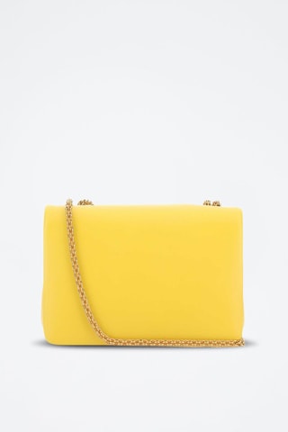 Sac bandoulière en cuir One Stud - Jaune - Valentino