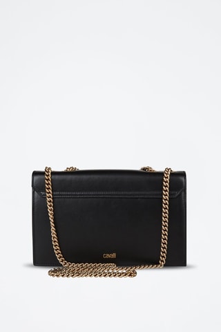 Sac bandoulière en cuir - Noir