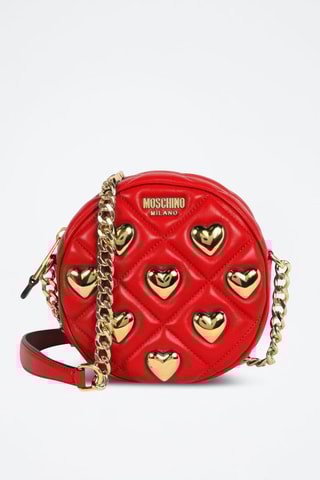Sac bandoulière - Rouge et doré - Moschino