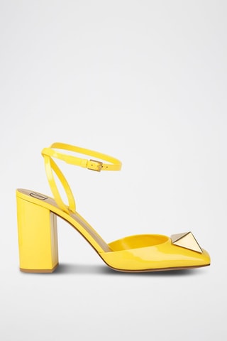 Escarpins en cuir verni Garavani - Jaune