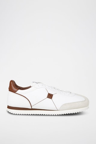Sneakers en cuir Stud Around - Blanc - Valentino