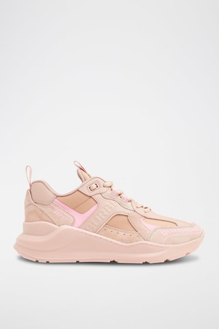 Sneakers en cuir Sean - Rose - Burberry