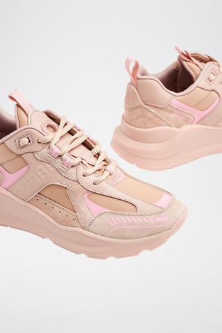 Sneakers en cuir Sean - Rose - Burberry