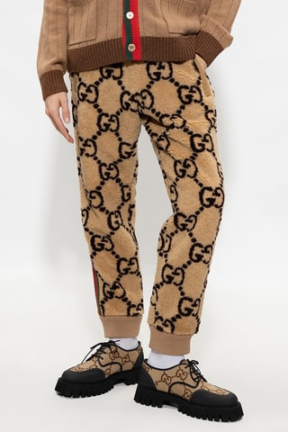 Jogging en laine GG - Beige - Gucci