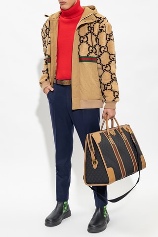 Bomber en laine Jumbo GG - Beige - Gucci