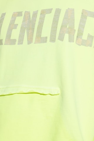 Sweat à capuche - Vert fluo - Balenciaga