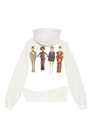 Sweat à capuche Exquisite - Blanc - Gucci