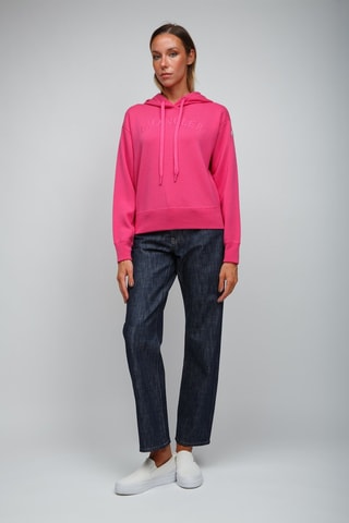 Sweat en laine à capuche - Fuchsia - Moncler