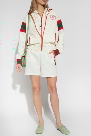 Combishort à capuche - Crème - Gucci