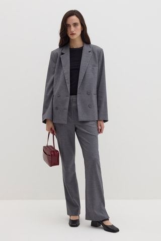 Mala de ombro em couro - Bordô