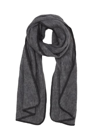 Écharpe de lã - Cinzento
