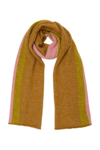 Écharpe de lã - Castanho