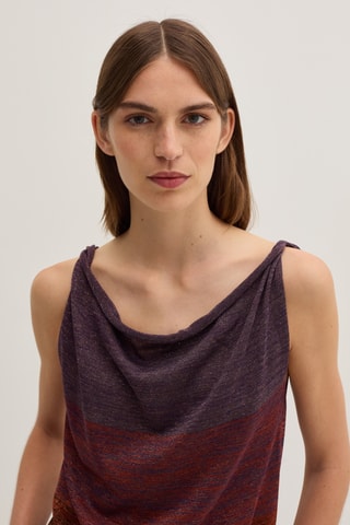 Top - Castanho mesclado